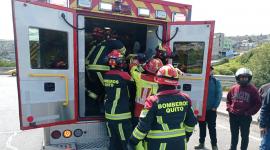 El Cuerpo de Bomberos de Quito atendió una emergencia vial registrada este jueves 19 de junio del 2025.