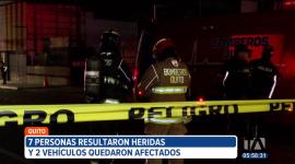 Dos hombres a bordo de una moto lanzaron un artefacto explosivo en un centro de tolerancia en el norte de Quito. 

Un reportaje de Juan Miguel Rodríguez