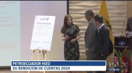 Petroecuador realizó su rendición de cuentas correspondiente a 2024. Informó que exportó 113 millones de barriles de petróleo, lo que generó ingresos por 7.700 millones de dólares.
Un reportaje de María Gracia Chacón