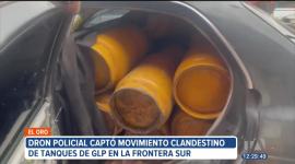 Un dron de la Policía captó, en la frontera sur, el movimiento clandestino de tanques de GLP listos para ser trasegados a Perú. 

Un reportaje de Catalina García