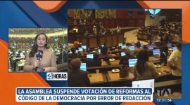 Por errores de redacción y artículos inconstitucionales, se suspendió la votación del paquete de reformas al Código de la Democracia.
Un reportaje de Karen Haro