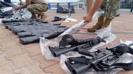 Durante el primer semestre del 2025 se incautaron armas en los operativos policiales y militares.