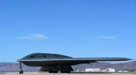 Un avión bombardero B-2, como los utilizados en ataque aéreo a Irán este sábado 21 de junio de 2025.