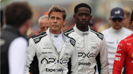 Brad Pitt es el protagonista de la película 'F1', que muestra la experiencia de correr en las pistas más famosas del mundo.