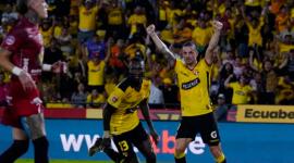 El partido entre Barcelona y Mushuc Runa se jugó en el estadio Olímpico de Riobamba.