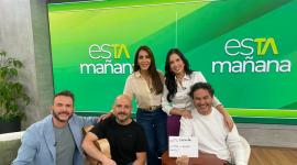 Tercer Mundo visitó el set de esTAmañana, el lunes 23 de junio del 2025, compartió sus canciones y anécdotas.