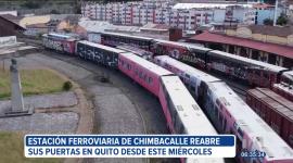 La estación ferroviaria de Chimbacalle, ubicada en el sur de Quito, abre sus puertas a todo el público. Allí usted podrá conocer la historia y funcionamiento de los trenes.

Un reportaje de Brigette Mancheno