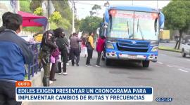 La reestructuración de rutas y frecuencias aún continúa sin un cronograma definido. Desde la Comisión de Movilidad aseguran que no hay plazos para reformar el transporte público.

Un reportaje de Stephany Paz