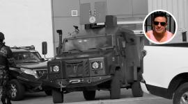 Daniel Salcedo llegó al Complejo Judicial Norte, en Quito, con fuerte resguardo policial y militar.