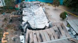 La escuela fiscal José Elías Altamirano fue afectada por un voraz incendio la mañana del domingo 29 de junio de 2025.