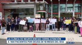 La clínica de neurociencias cerrará sus puertas para pacientes derivados del Instituto Ecuatoriano de Seguridad Social debido a que llevan 18 meses sin pago.
Un reportaje de Nathalie Jiménez