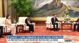 La apertura a productos ecuatorianos de exportación y la atracción de financiamiento chino son los resultados de la gira de Daniel Noboa por China. 

Un reportaje de Bernarda Cevallos