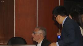 Jorge Glas en la audiencia de sentencia en el caso Reconstrucción de Manabí donde se encuentra sindicado el ex Vicepresidente de la República Jorge Glas, en la Corte Nacional de Justicia.