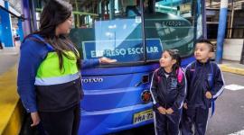 La Empresa de Transporte Municipal de Quito suspende los circuitos escolares por las vacaciones desde julio.