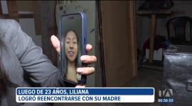 Liliana, una joven ecuatoriana que desde Estados Unidos buscaba a su madre, logró reencontrarse con su familia.

Un reportaje de Brigette Mancheno