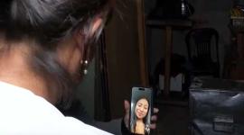El primer contacto entre Liliana Páez y y su madre por videollamada después de 23 años.
