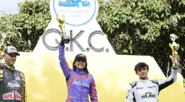 Doménika Arellano pilotea coches de karting desde que tiene siete años. Su sueño máximo es brillar en el automovilismo y llegar al gran circo de la  Fórmula 1.