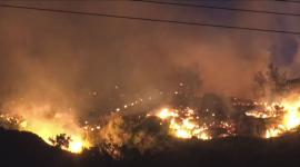 En la isla griega de Creta se produjo, el miércoles 2 de julio del 2025, un incendio forestal.