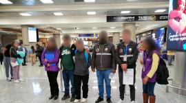 Una adolescente de nacionalidad panameña fue rescatada en el Aeropuerto de Guayaquil.