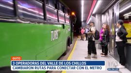 La Secretaría de Movilidad modificó la ruta de tres operadoras de transporte para que conecten a usuarios del Valle de los Chillos con la parada San Francisco del Metro de Quito.
Un reportaje de Stephany Paz