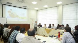 Funcionarios de la Asamblea Nacional durante una capacitación.