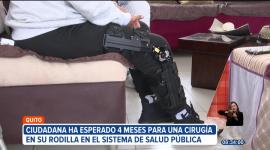 Una ciudadana denuncia que hace cuatro meses espera por una cirugía para reconstruir los ligamentos en su rodilla. Debido a su estado, no puede trabajar para mantener a su hijo, ya que es cabeza de hogar.
Un reportaje de Juan Miguel Rodríguez