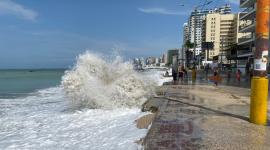 Inocar advierte un oleaje moderado en las playas de Ecuador este martes 15 de julio del 2025.