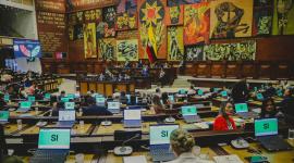 La mayoría del Pleno de la Asamblea eligió a Carlos Espinoza Torres para que complete la terna del Legislativo para el Consejo de la Judicatura