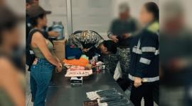 El personal de control aduanero encontró alimentadoras de armas en una maleta en el aeropuerto de Manta.