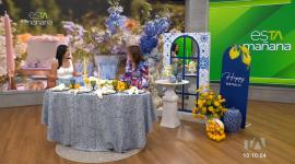 Lorena Fiallos, planificadora de eventos, comparte los tips para hacer una decoración de fiesta.