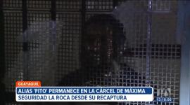 La Corte Nacional de Justicia aceptó la extradición de Adolfo Macías Villamar alias 'Fito' y dejó el trámite en manos del presidente Daniel Noboa.
Un reportaje de Astrid Singre
