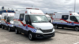 Ambulancias, vehículos institucionales y unidades móviles continúan atendiendo sin interrupciones en Distrito Pascuales dijo el MSP.