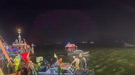 Un barco turístico se volcó en la bahía de Hạ Long, en Vietnam, debido a una tormenta repentina
