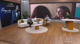 El artista ecuatoriano Marqués visitó el set de esTAmañana, compartió anécdotas, canciones y sus próximo proyectos.