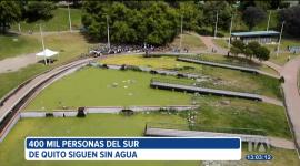 Más de 400 mil personas en el sur de Quito continúan sin agua potable. Hasta el momento, las autoridades municipales no precisan cuándo se restablecerá el servicio.
Un reportaje de Brigette Mancheno