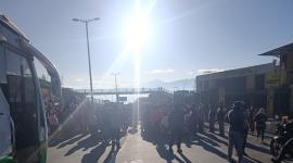 Comuneros cerraron el acceso a Quito reclamando incumplimiento de obras.