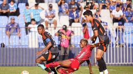 En el estadio George Capwell,  el 20 de julio el Emelec se enfrentó a Mushuc Runa en la fecha 21 de la LigaPro.