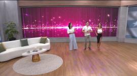 El coreógrafo Carlos Andrés Espinoza enseñó los pasos esenciales para bailar bachata en el set de esTAmañana