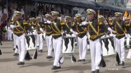 La Armada del Ecuador conmemoró 84 años de la batalla de Jambelí y su día nacional con un acto solemne y la tradicional parada militar.

Un reportaje de Paula Kunh