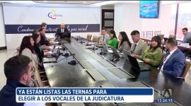 El Consejo de Participación Ciudadana cuenta ya con las cinco ternas para la renovación del Consejo de la Judicatura. El pleno se reunirá para enviar la información a la comisión técnica que verificará los requisitos, prohibiciones e inhabilidades de los postulantes.
Un reportaje de Daniela Valencia