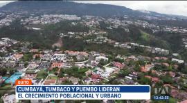 Cada año los valles de Quito crecen entre un 4 y 8 por ciento, mientras que, la zona urbana crece apenas un 1%. 

Un reportaje de Brigette Mancheno
