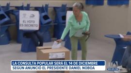 La consulta popular será el 14 de diciembre de 2025. Así confirmó el presidente Daniel Noboa en una entrevista radial en Guayaquil, donde también habló del nuevo proyecto de ley económico urgente. Un reportaje de Éricka Vera
