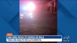 Una niña fue herida con un disparo tras un intento de robo en La Floresta, norte de Quito, la menor está en condición crítica.

Un reportaje de Brigette Mancheno