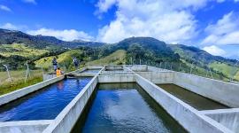 El sistema de agua potable de Tulcán tendrá mejoras con el financiamiento internacional.