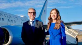 Kristi Noem, arribó a Quito, la tarde de este miércoles 30 de julio del 2025, en una visita oficial para fortalecer la agenda bilateral entre Ecuador y EE.UU.