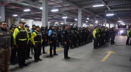 Más de 550 uniformados participaron en un megaoperativo en zonas críticas de Quito.
