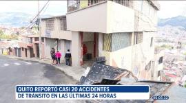 Casi una veintena de siniestros de tránsito se reportaron este domingo en Quito. Estas imágenes son de dos accidentes provocados por conductores bajo los efectos del alcohol.

Un reportaje de Brigette Mancheno