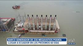 Un barco de generación eléctrica de Karpowership, con una capacidad de 230 megavatios, podría llegar a ecuador en los próximos 60 días para prevenir apagones durante el estiaje que se espera en el país. Un reportaje de Astrid Singre.