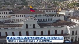 Las preguntas que definen el futuro político y judicial de Ecuador generan interés y reacciones en la ciudadanía. Mediante redes sociales, la plataforma Golden Social Suite revela que el impacto en las primeras 15 horas ha sido positivo en un 55%. Un reportaje de Astrid Singre.