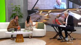 El artista y pianista Nelson Maldonado compartió su talento en el set de esTAmañana.